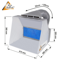 Airbrush Absauganlage für Farbnebel HOBBY 3