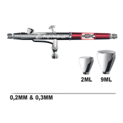 Airbrush Double Action Gravity-Deluxe 1035 
D 0.2/0.3